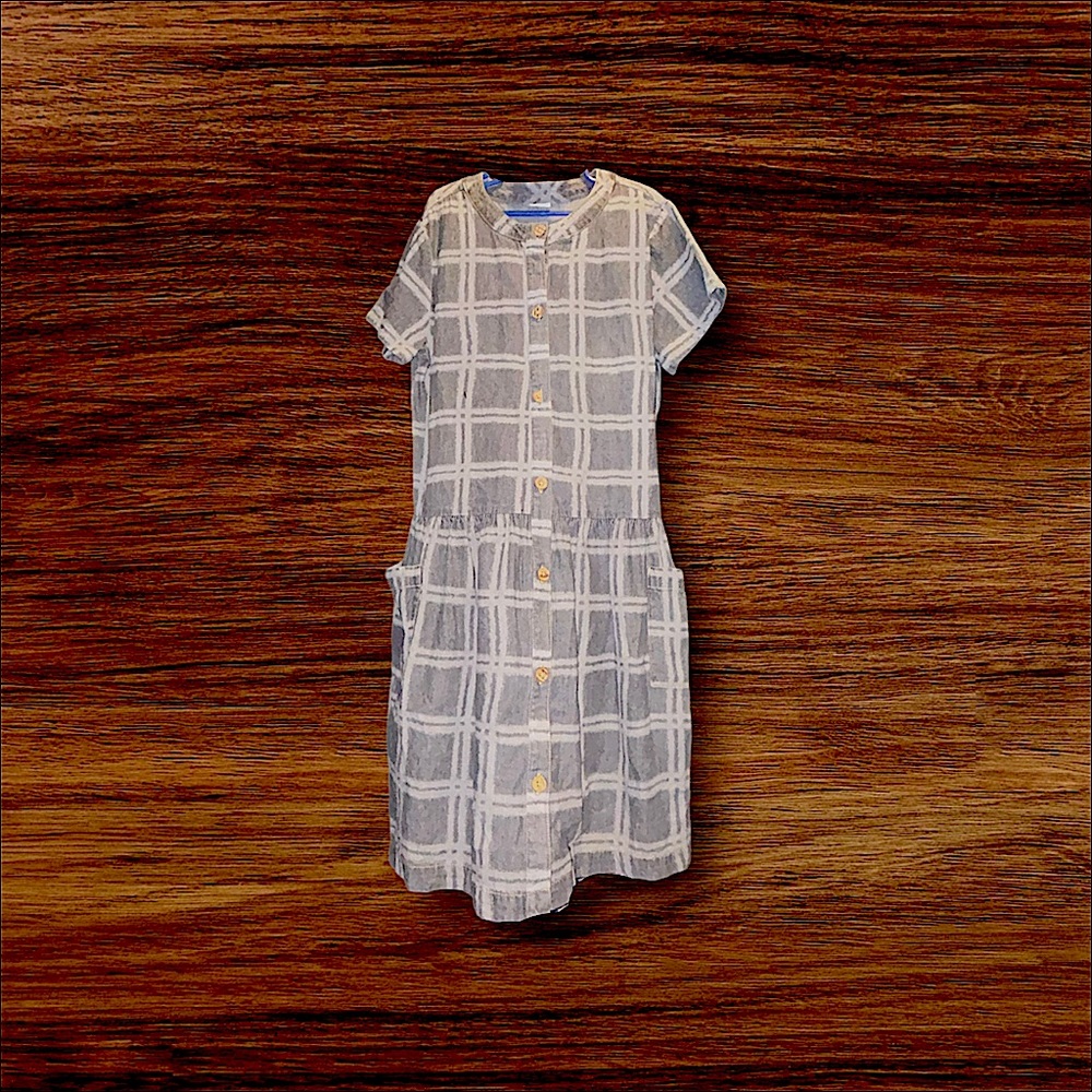 Better cotton Initiative windowpane dress